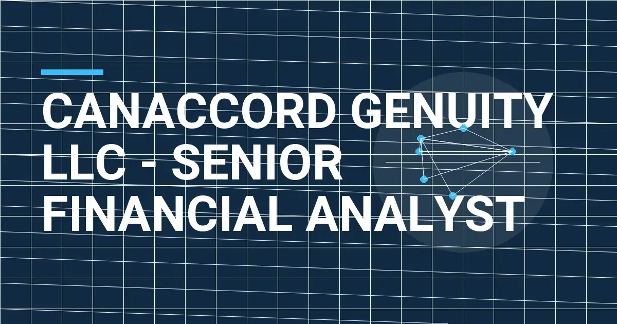 Canaccord Genuity LLC - Senior Financial Analyst
