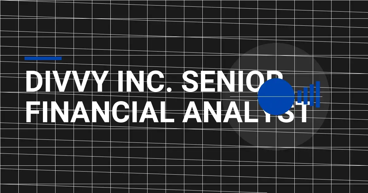 Divvy Inc. Senior Financial Analyst