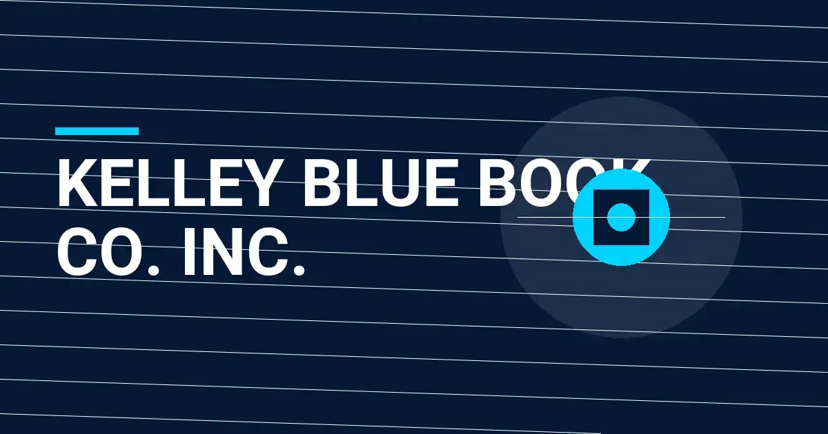 Kelley Blue Book Co. Inc.